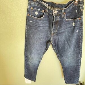 Classic Blue Straight Leg Women's Jeans